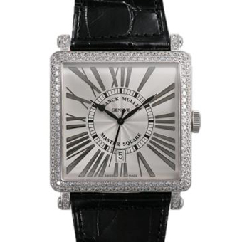 FRANCK MULLER フランクミュラー コピー マスタースクエアー 6000KSCDTD RELIEF シルバー